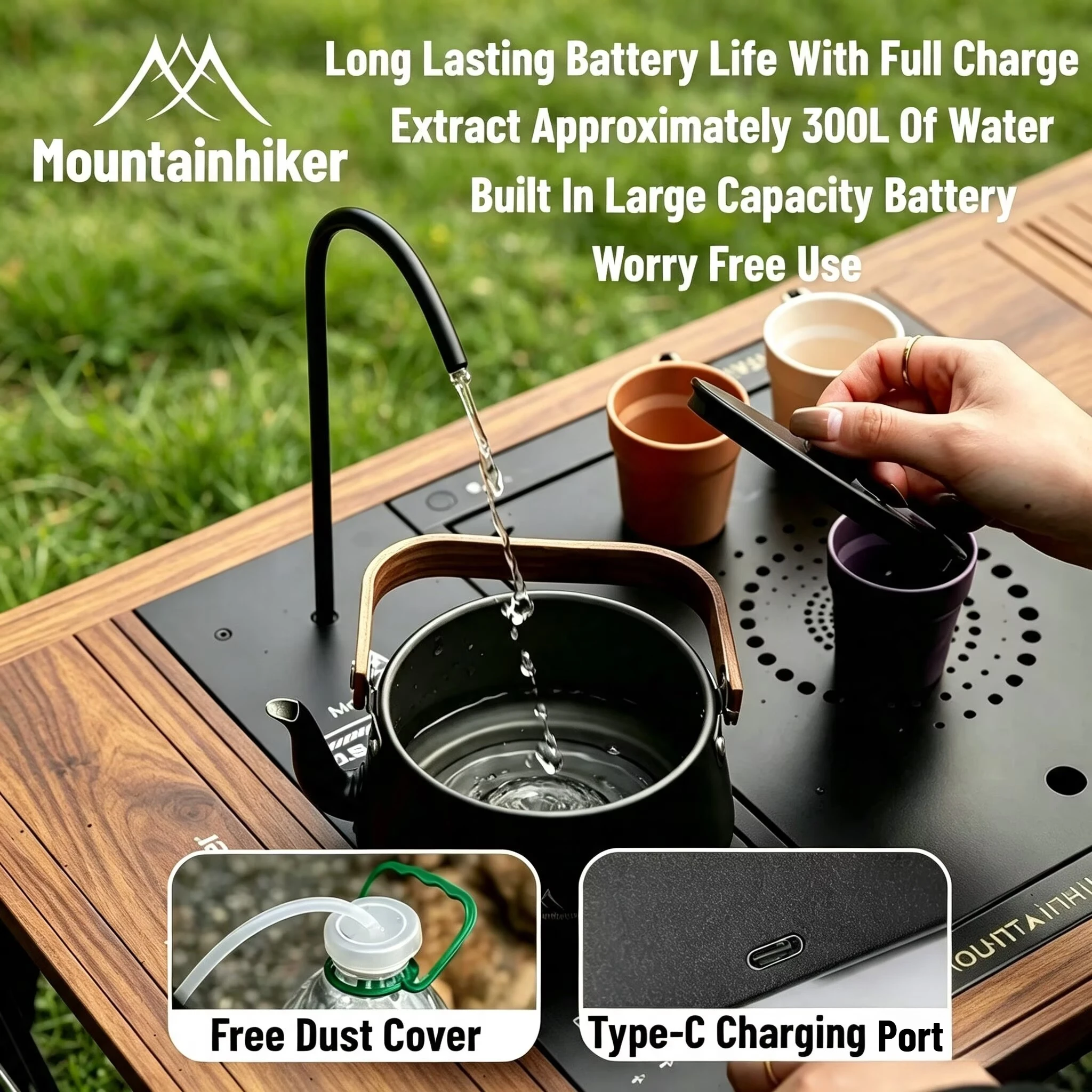 Camping Cooking And Eating - Dispensador de Agua Eléctrico IGT para