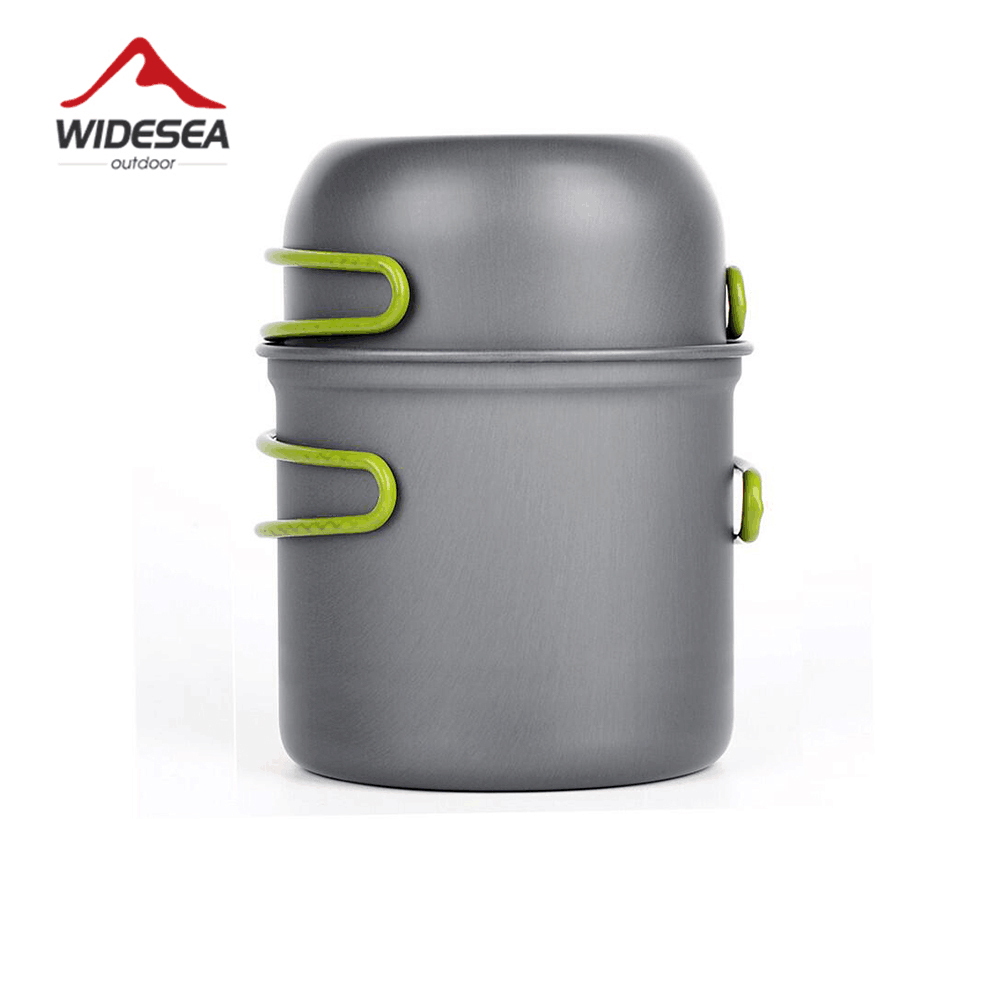 Quechua Camping Cooking Set - Widesea-utensilios de cocina para acampar, vajilla