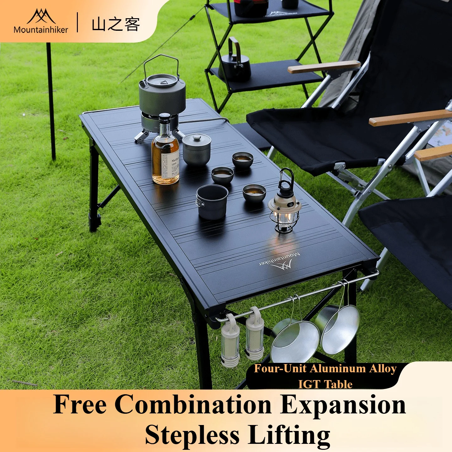 Camping Cooking Hob - Mountainhiker Camping elevador plegable extraíble multiunidad