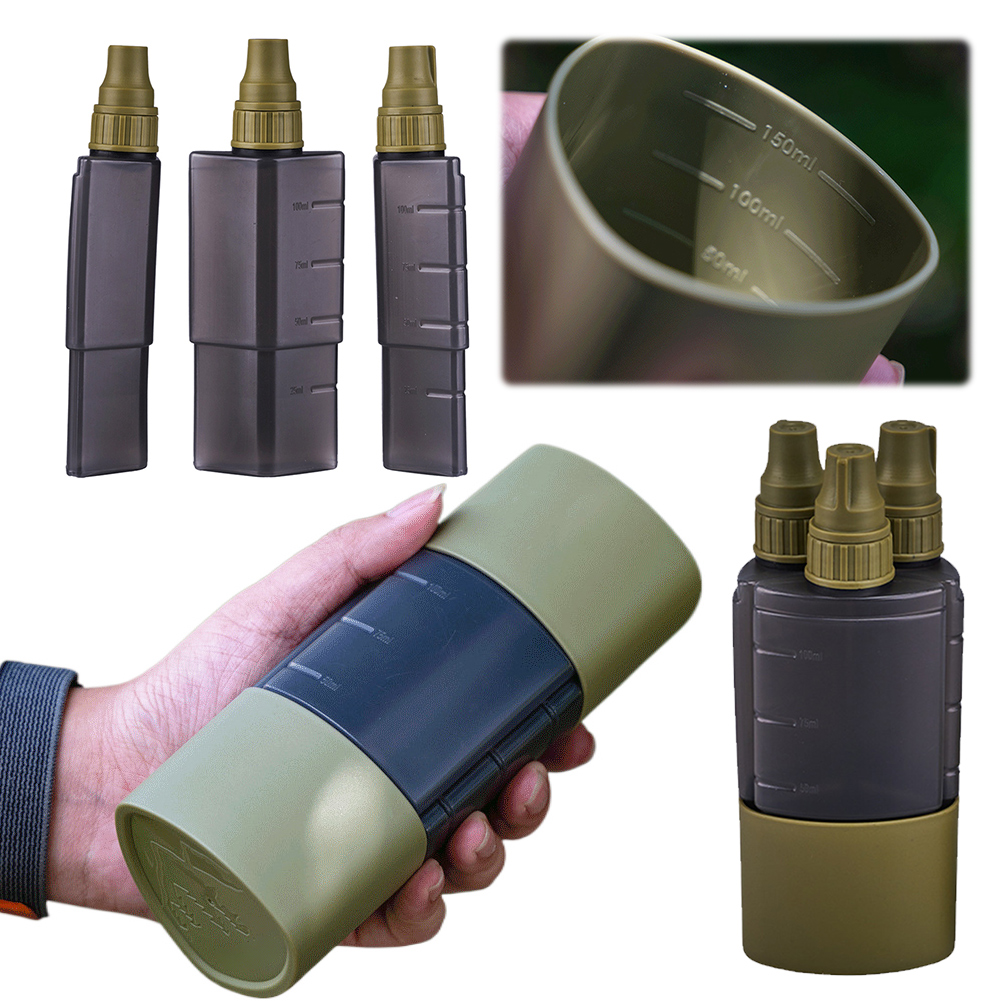 Camping Cooking Accessories Set - Dispensador de condimentos 3 en 1