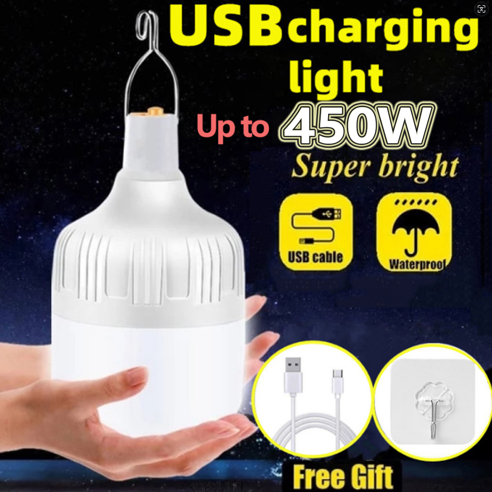 Camping Cooking Tent - Lámpara LED Portátil Recargable por USB