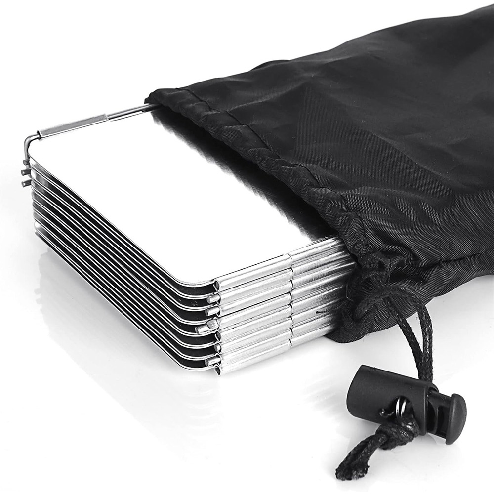 Camping Cooking Hob - Paravientos Ligero Plegable para Estufa de