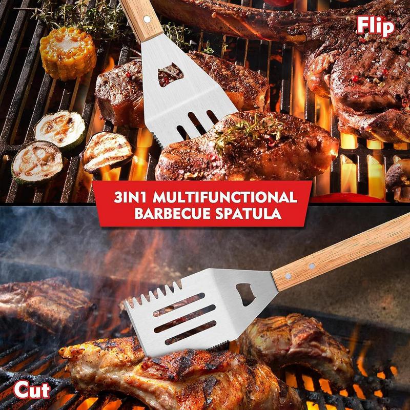 Camping Cooking Accessories Set - Juego de herramientas para parrilla de