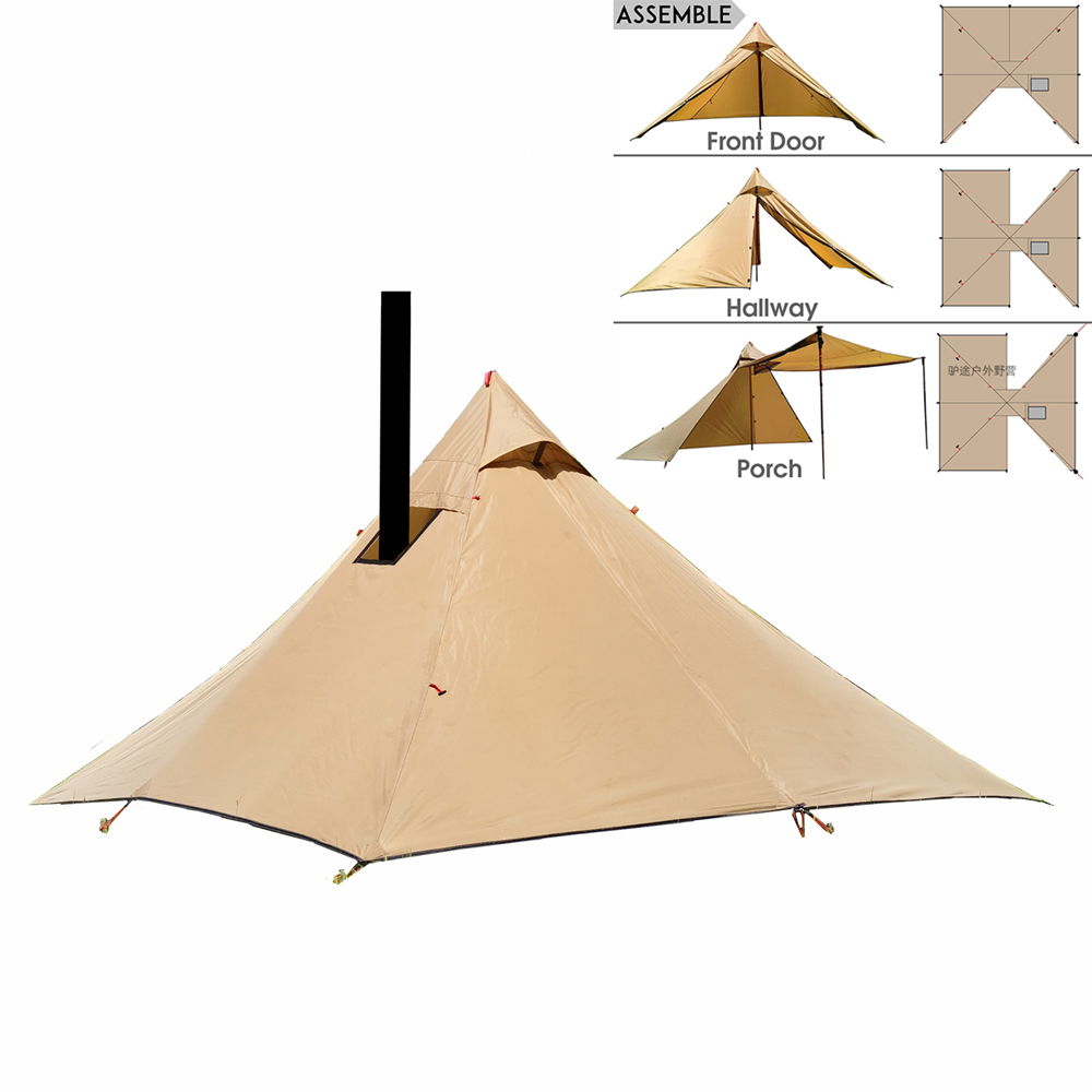 Camping Cooking Tent - Carpa de Montaña Ultraligera para 2