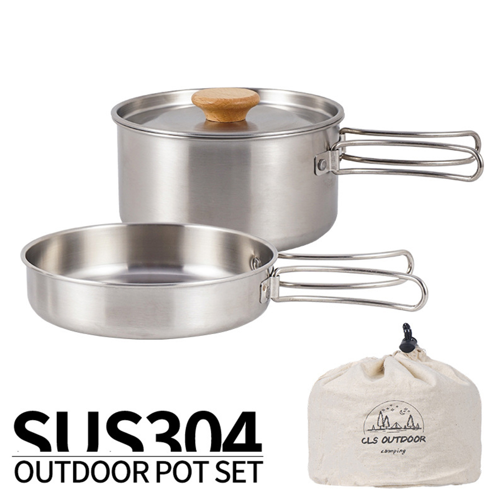 Camping Cooking Equipment Bag - Olla portátil para acampar, juego de