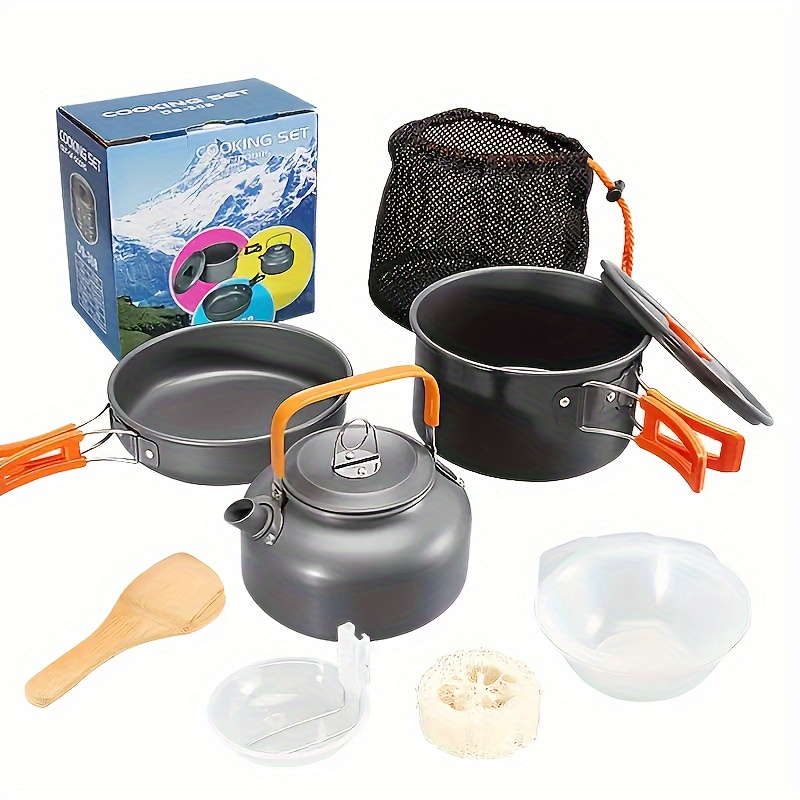 Camping Cooking Equipment Bag - Juego de utensilios de cocina de