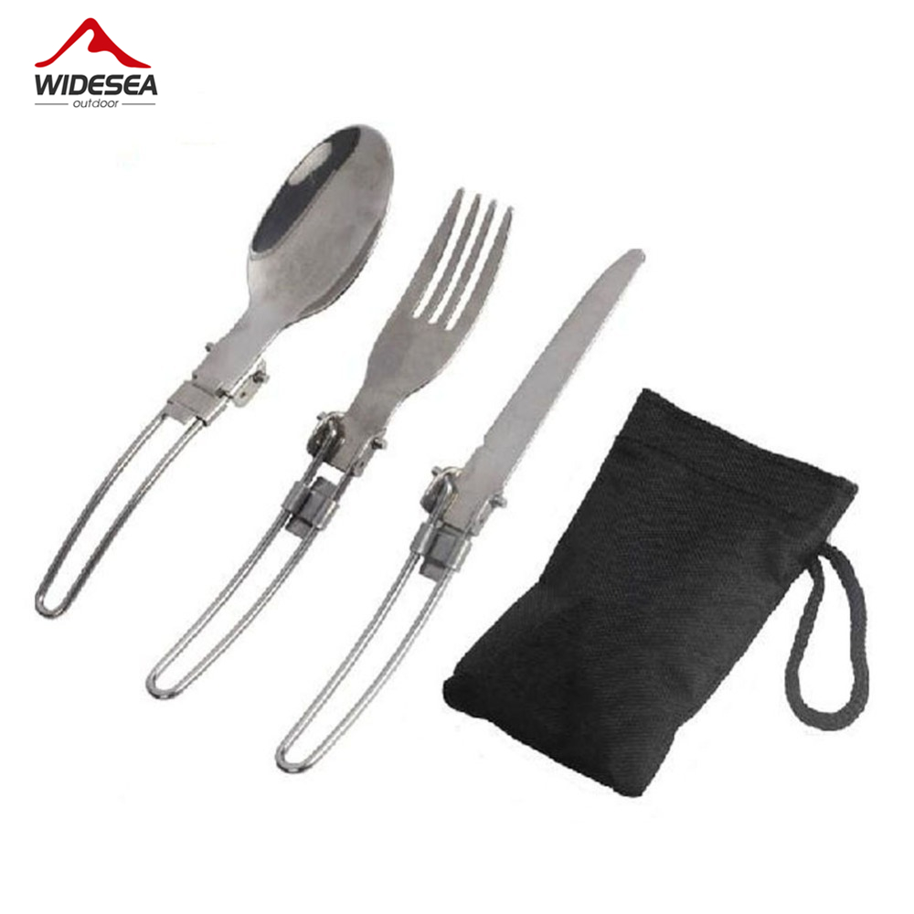 Camping Cooking And Eating - 3 uds 1 Juego portátil al