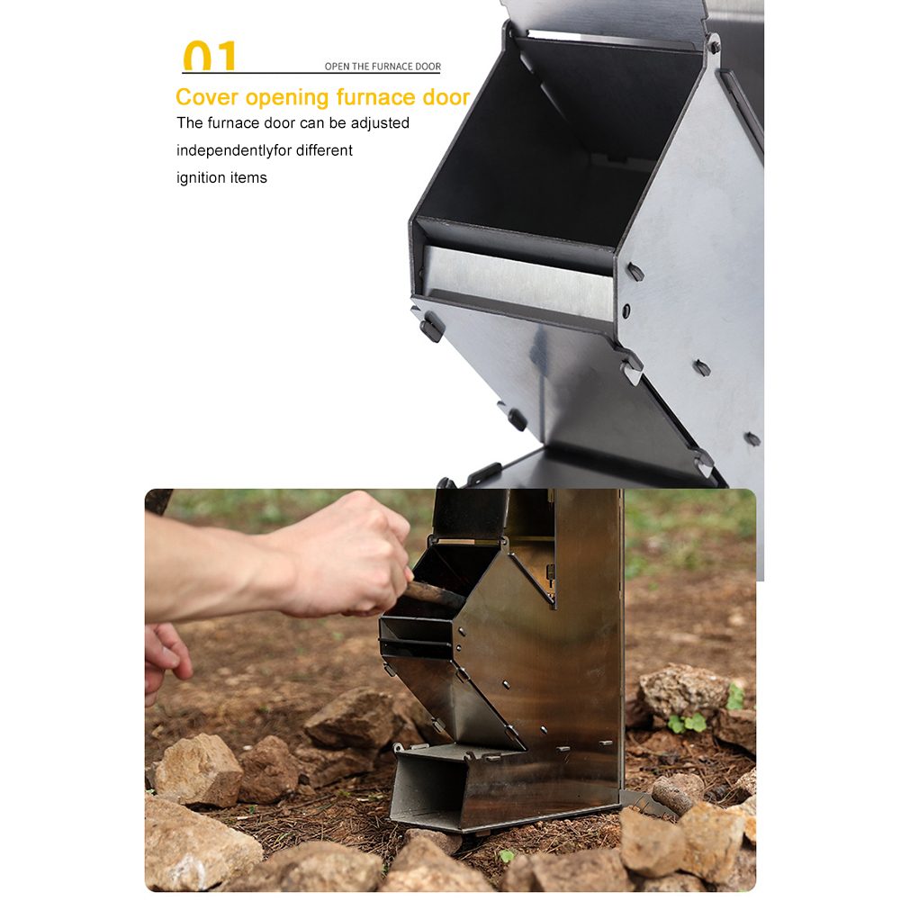 Estufa de Leña Plegable de Ace - Camping Cooking Tent reseña y precio