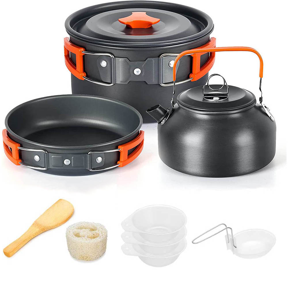 Juego de utensilios de cocina  - Camping Cooking Equipment Bag reseña y precio