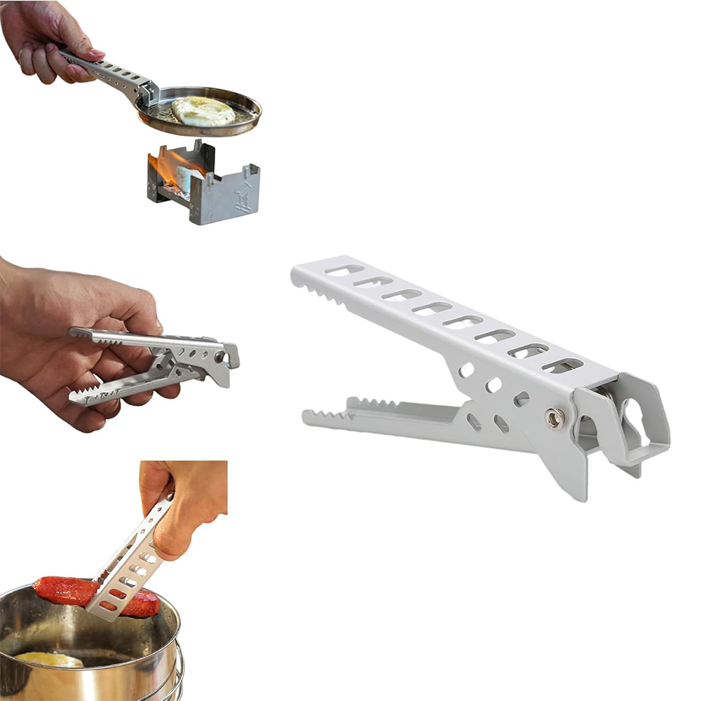 Pinza para ollas resistente al - Camping Cooking Accessories Set reseña y precio