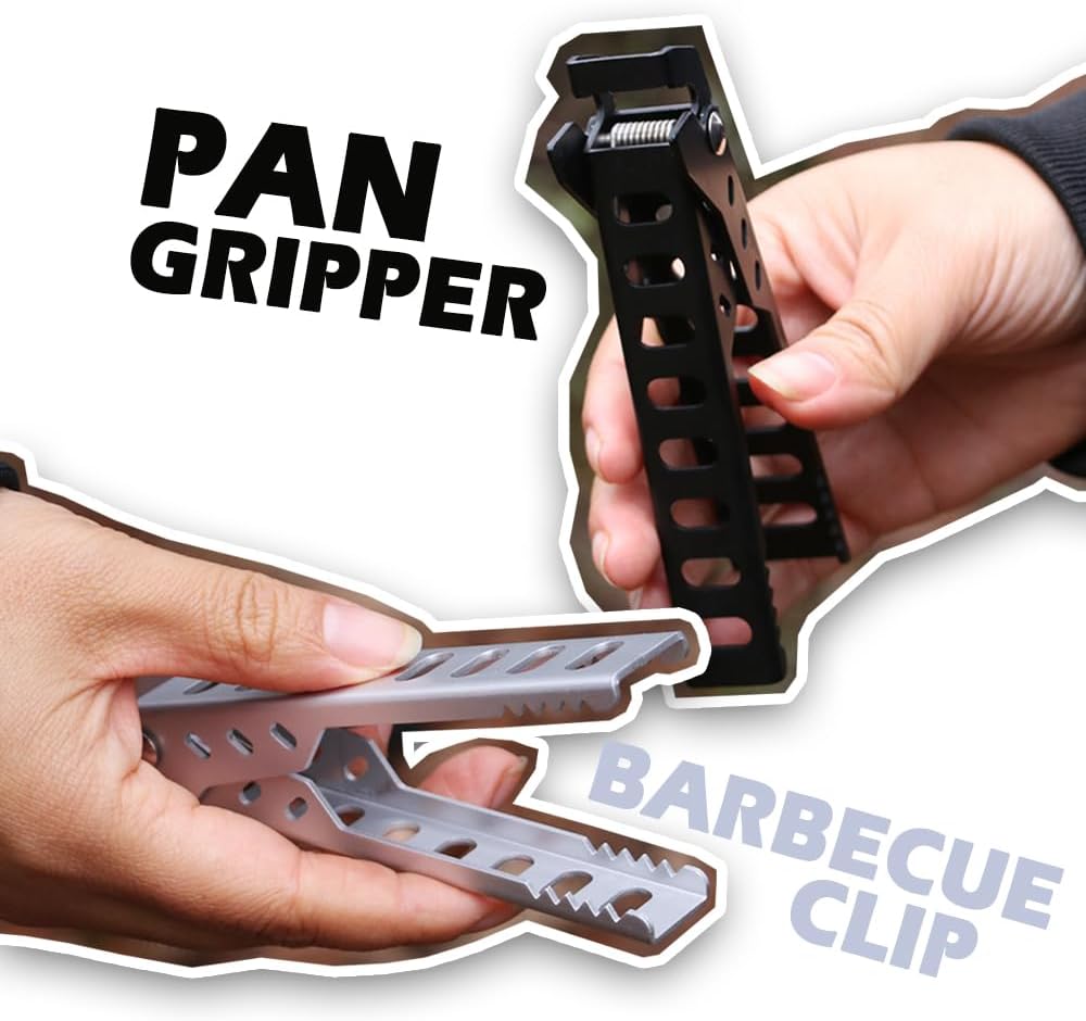 Pinza para ollas resistente al - Camping Cooking Accessories Set reseña y precio