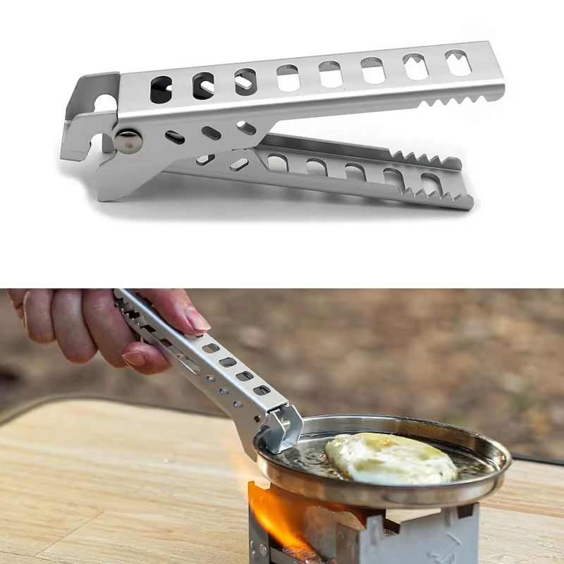 Pinza para ollas resistente al - Camping Cooking Accessories Set reseña y precio