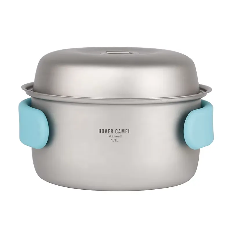 Juego de Ollas de Titanio Puro - Camping Cooking Accessories Set reseña y precio