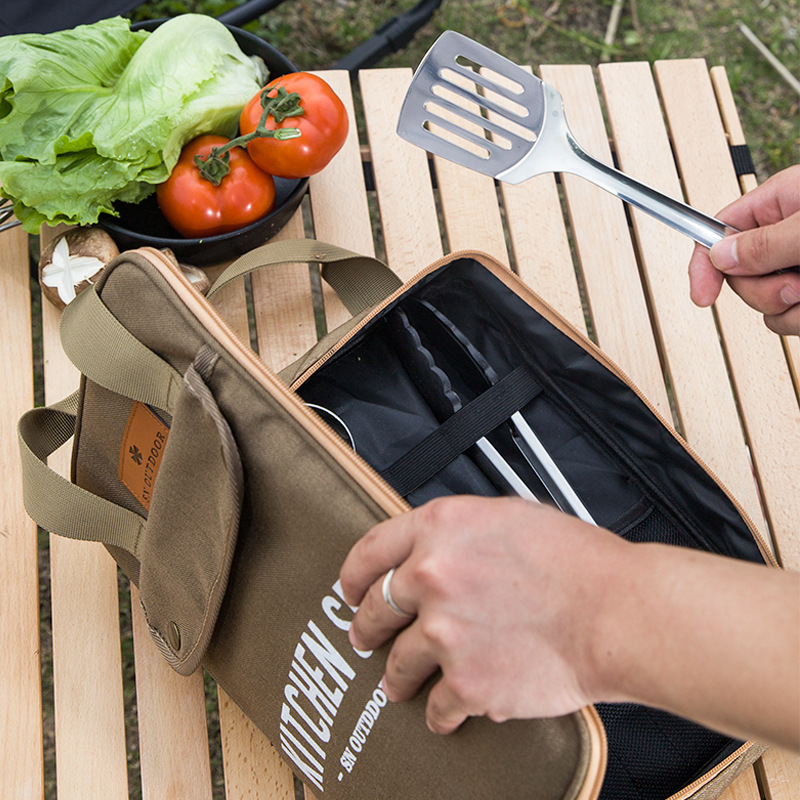 Juego de Utensilios de Cocina  - Camping Cooking Accessories Set reseña y precio