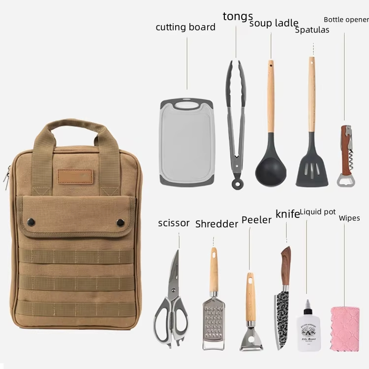 Juego de utensilios de cocina  - Camping Cooking Accessories Set reseña y precio