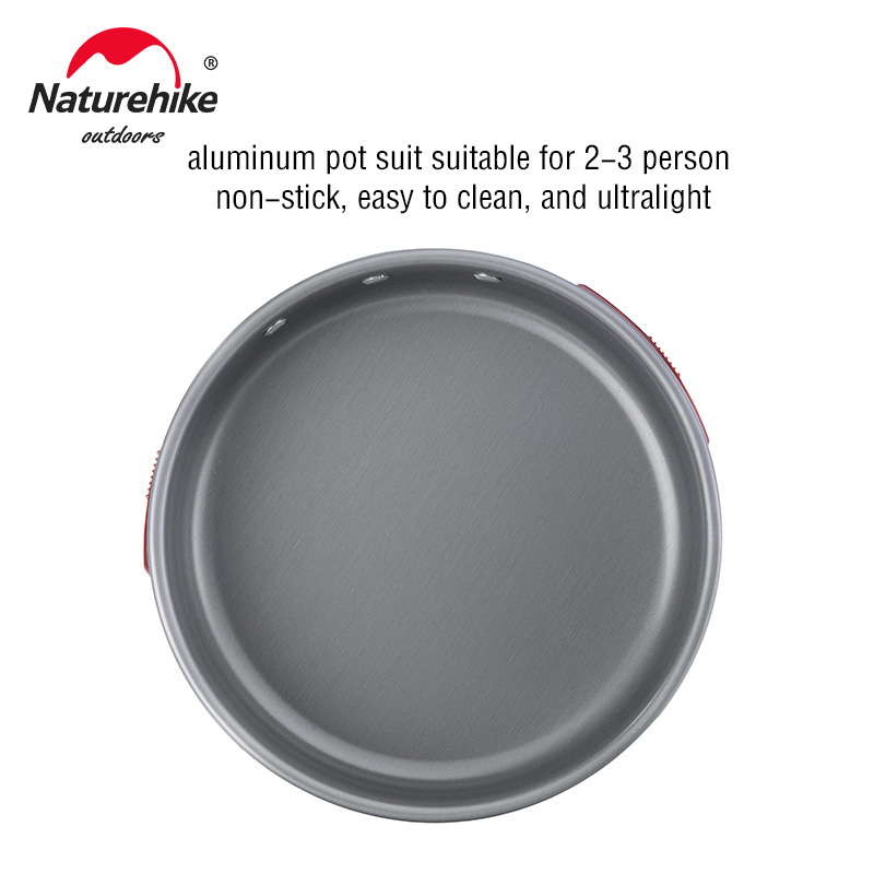 Naturehike-Olla ultraligera pa - Quechua Camping Cooking Set reseña y precio