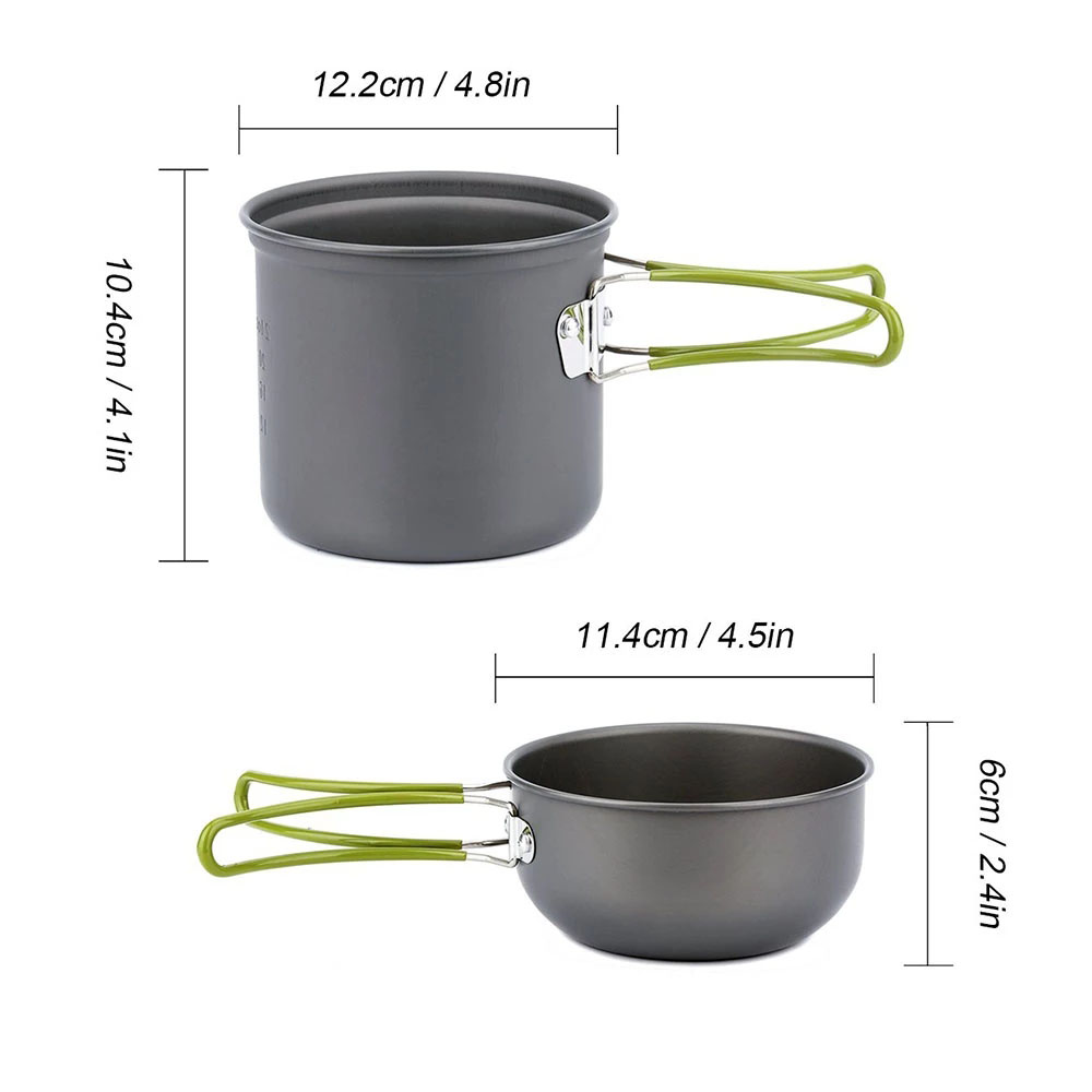 Utensilios de cocina para acam - Camping Cooking Accessories Set reseña y precio