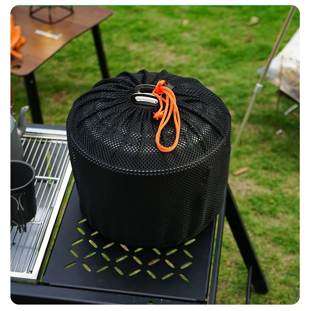 Olla de doble uso para exterio - Camping Cooking Accessories Set reseña y precio