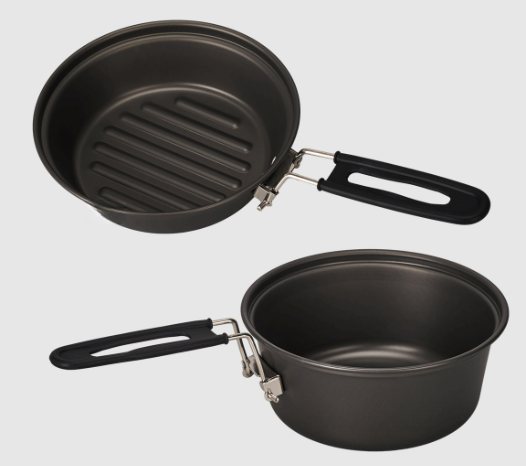 Juego de utensilios de cocina  - Camping Cooking Set With Kettle reseña y precio