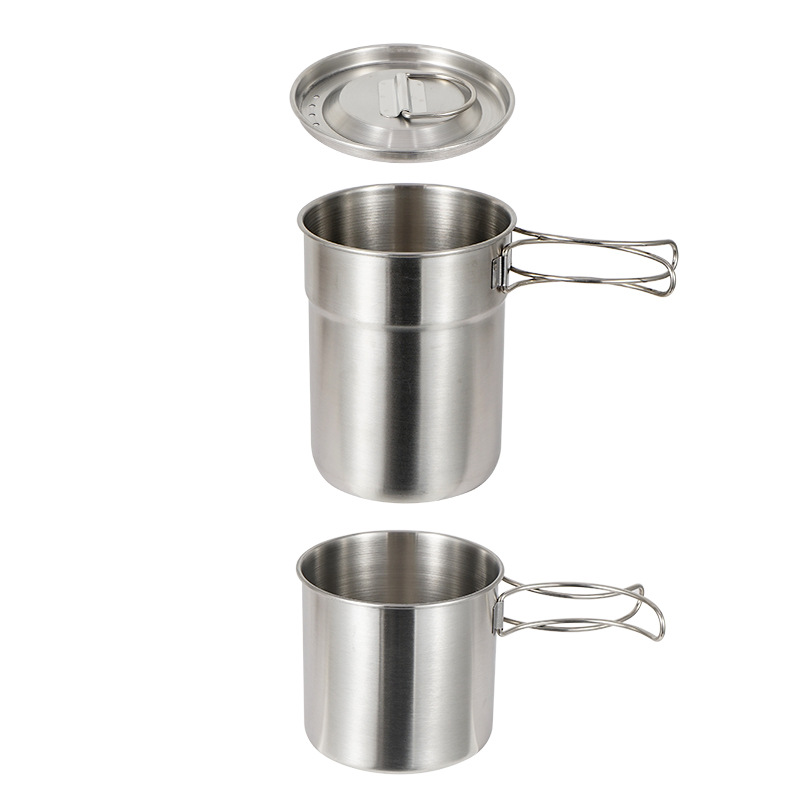 2 unids/set hervidor de Campin - Camping Cooking Set With Kettle reseña y precio