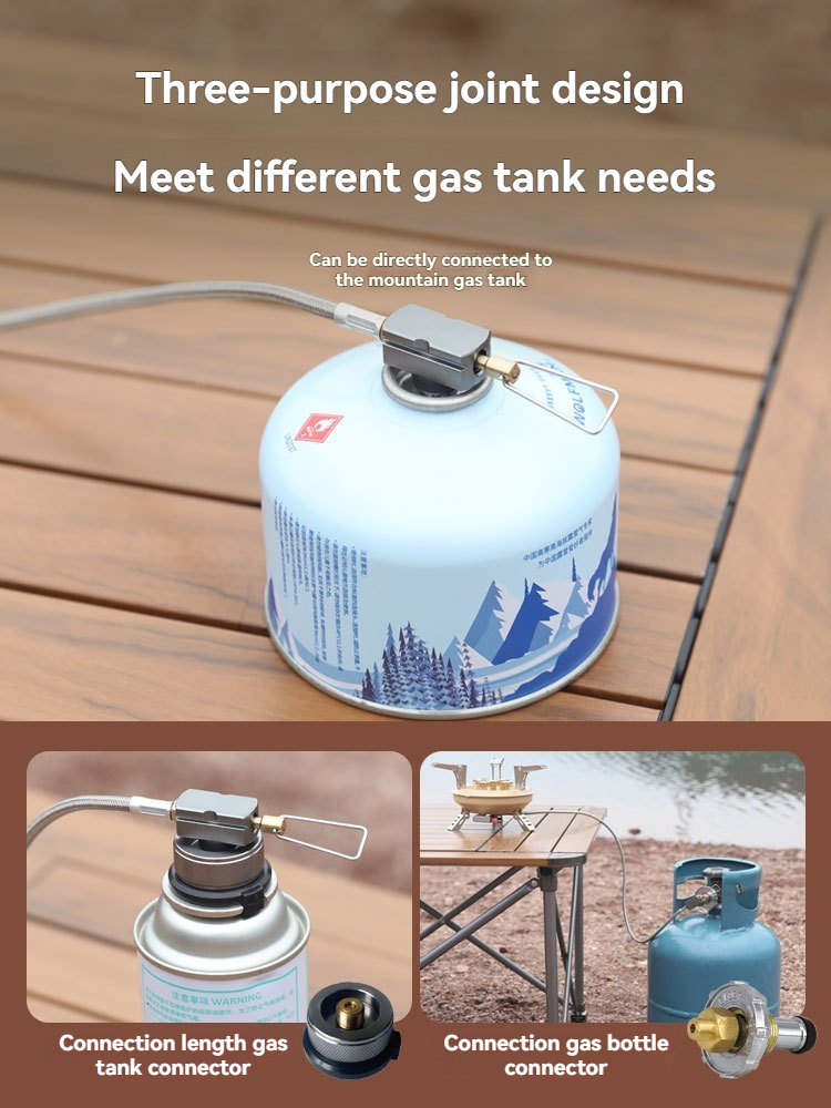 Estufa de Gas portátil para ac - Camping Cooking Hob reseña y precio