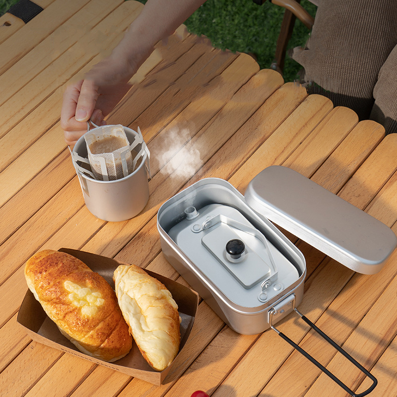 Tetera portátil ultraligera pa - Camping Cooking Set With Kettle reseña y precio
