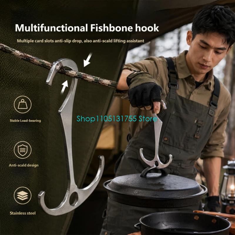 K0EF Gancho almacenamiento par - Camping Cooking Tent reseña y precio