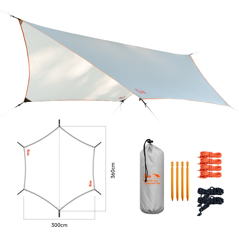 Toldo parasol, refugio a prueb - Camping Cooking Tent reseña y precio