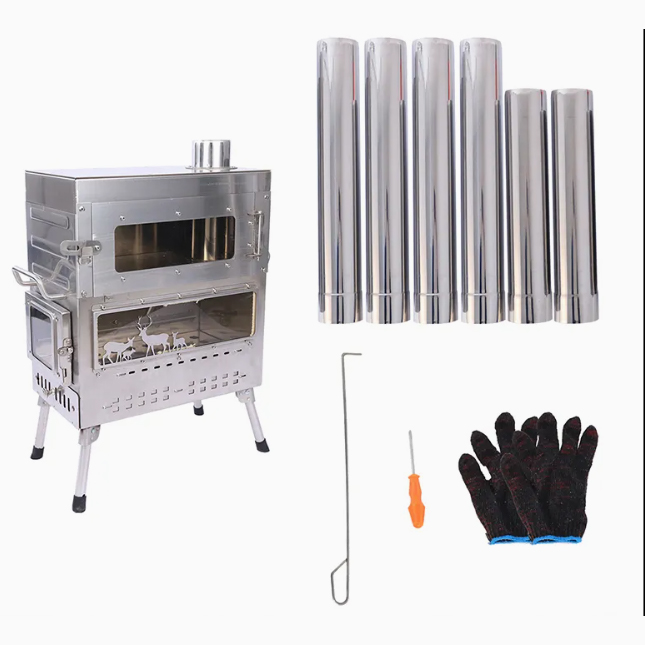 Estufa de leña portátil de ace - Camping Cooking Tent reseña y precio