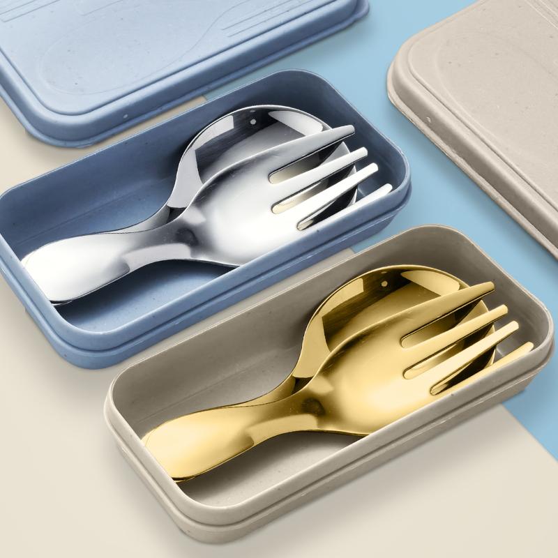 Juego de vajilla de acero inox - Camping With Cooking reseña y precio