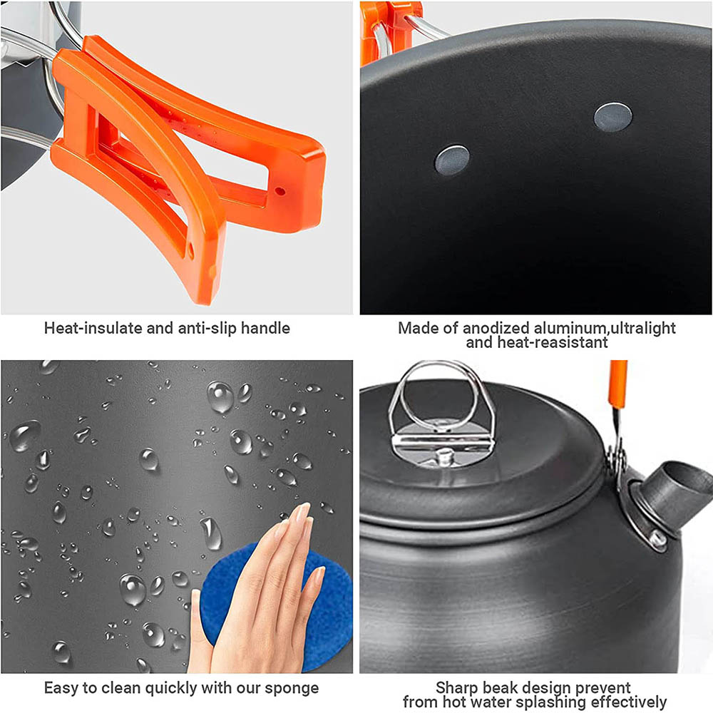 1 Uds./1 Juego de utensilios d - Camping Cooking Equipment Bag reseña y precio