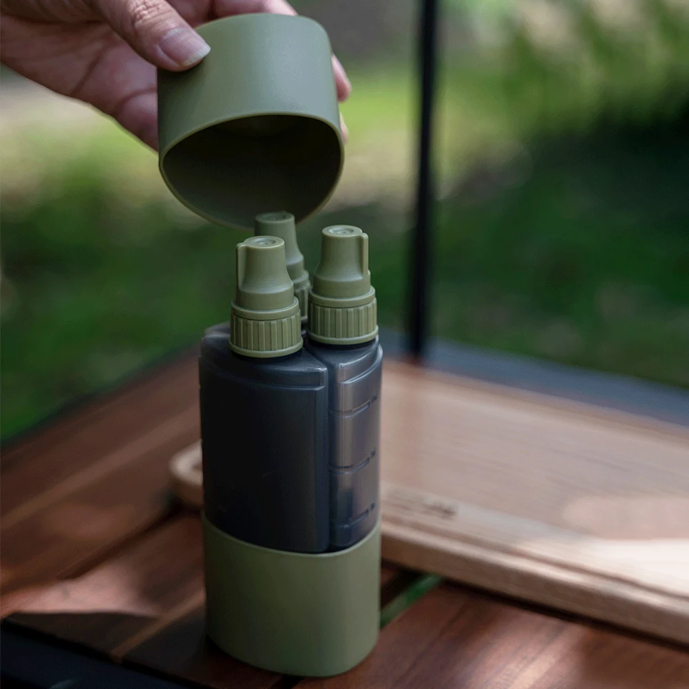 Dispensador de condimentos 3 e - Camping Cooking Accessories Set reseña y precio