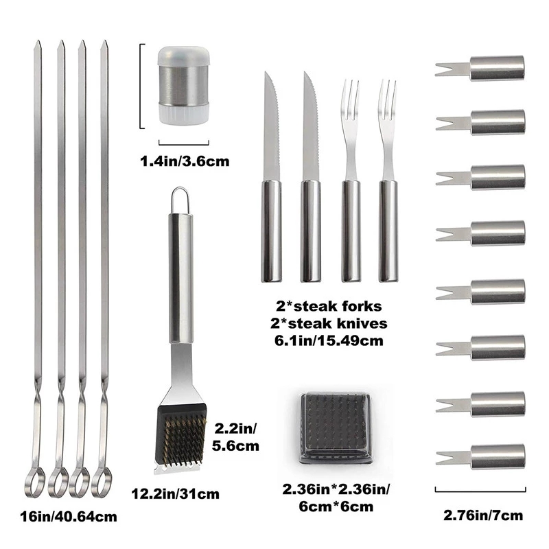 Juego de Herramientas para bar - Quechua Camping Cooking Set reseña y precio