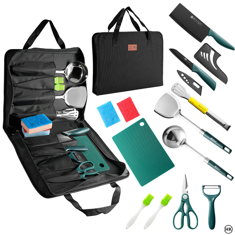 Juego de cocina para acampada, - Camping Cooking Accessories Set reseña y precio