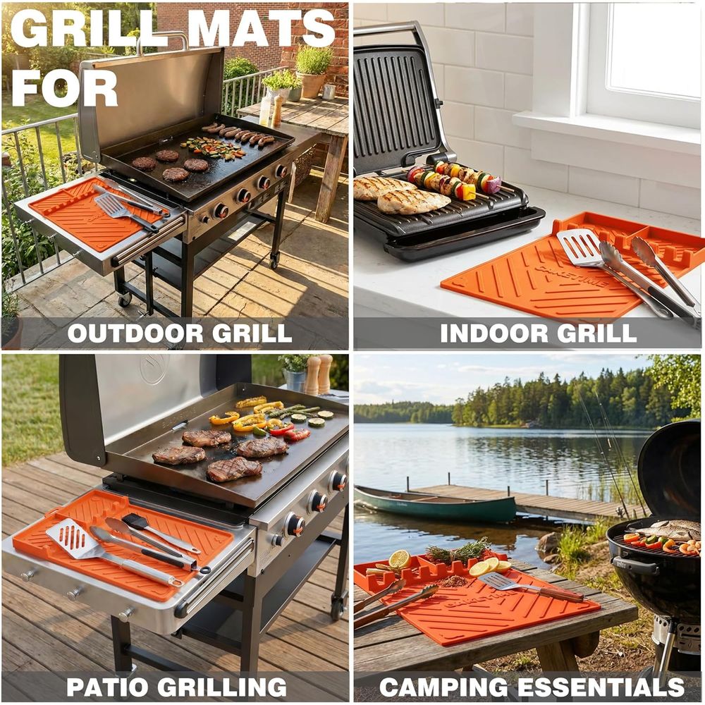 Tapetes de Silicona para Parri - Camping With Cooking reseña y precio