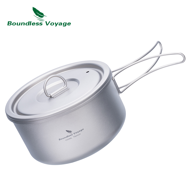 Olla de Camping de titanio Bou - Camping Cooking Utilities reseña y precio