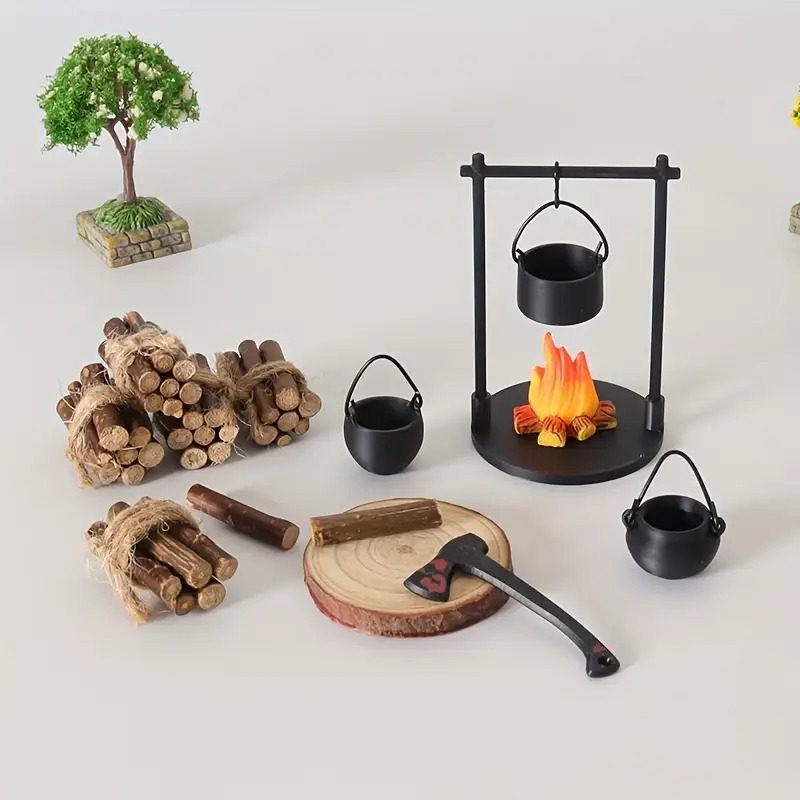 Mini estufa colgante para foga - Camping Cooking Utilities reseña y precio