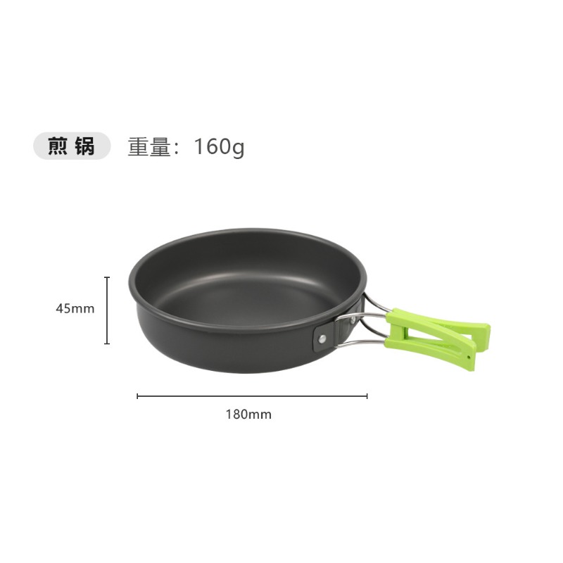 Juego de Utensilios de Cocina  - Camping Cooking Set With Kettle reseña y precio