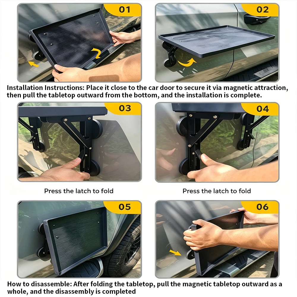 Bandeja Plegable para Puerta L - Camping Cooking Tray reseña y precio