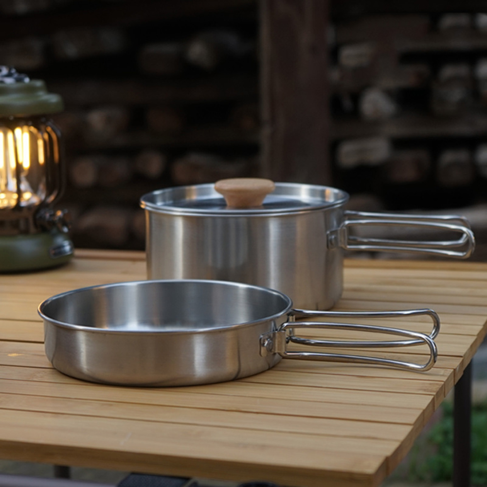 Olla portátil para acampar, ju - Camping Cooking Equipment Bag reseña y precio