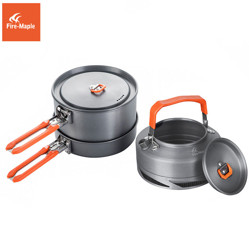 Fire Maple utensilios Camping  - Quechua Camping Cooking Set reseña y precio