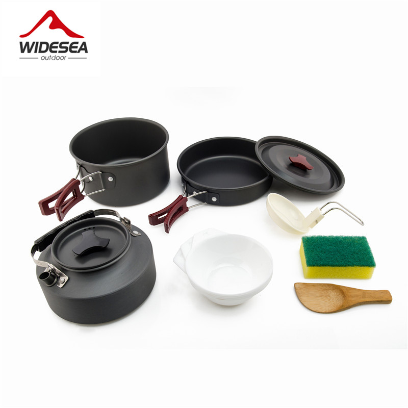 Widesea-Juego de utensilios de - Quechua Camping Cooking Set reseña y precio