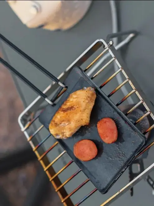 Mini Sartén Portátil para Acam - Camping Cooking Tray reseña y precio