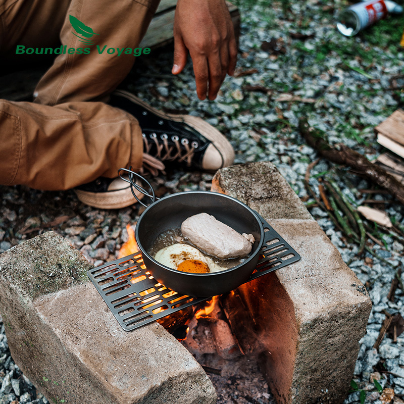 Placa para parrilla de barbaco - Camping Cooking Tray reseña y precio