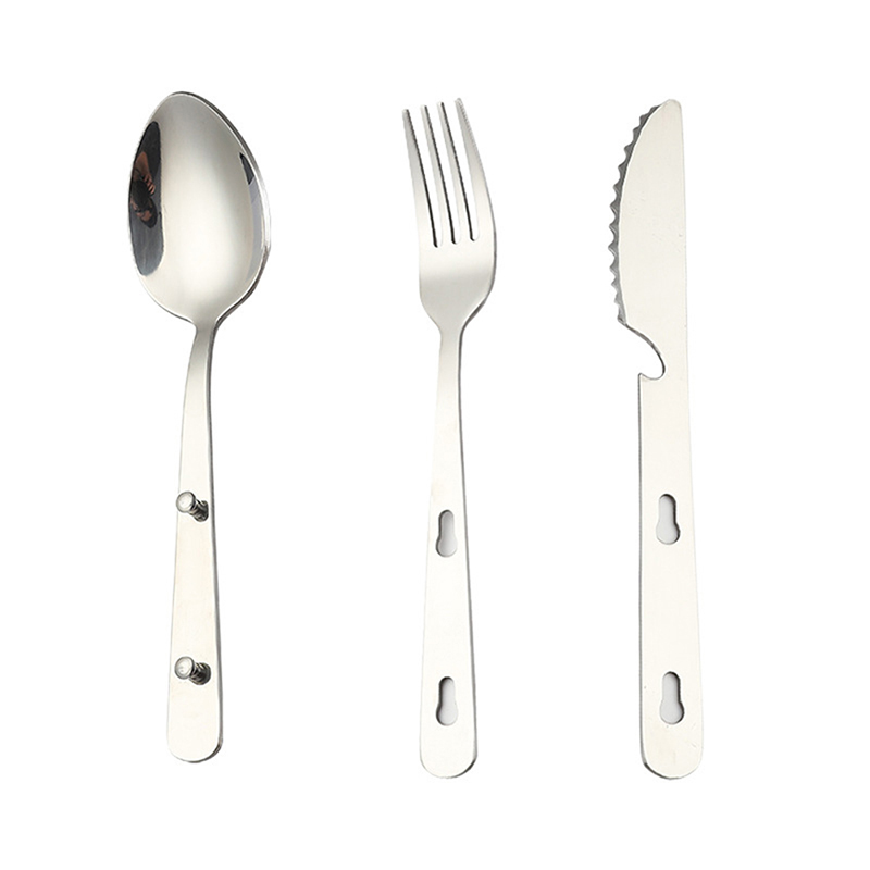 Juego de 3 piezas de cubiertos - Quechua Camping Cooking Set reseña y precio