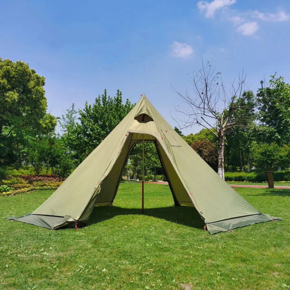 Nueva tienda piramidal con fal - Camping Cooking Tent reseña y precio