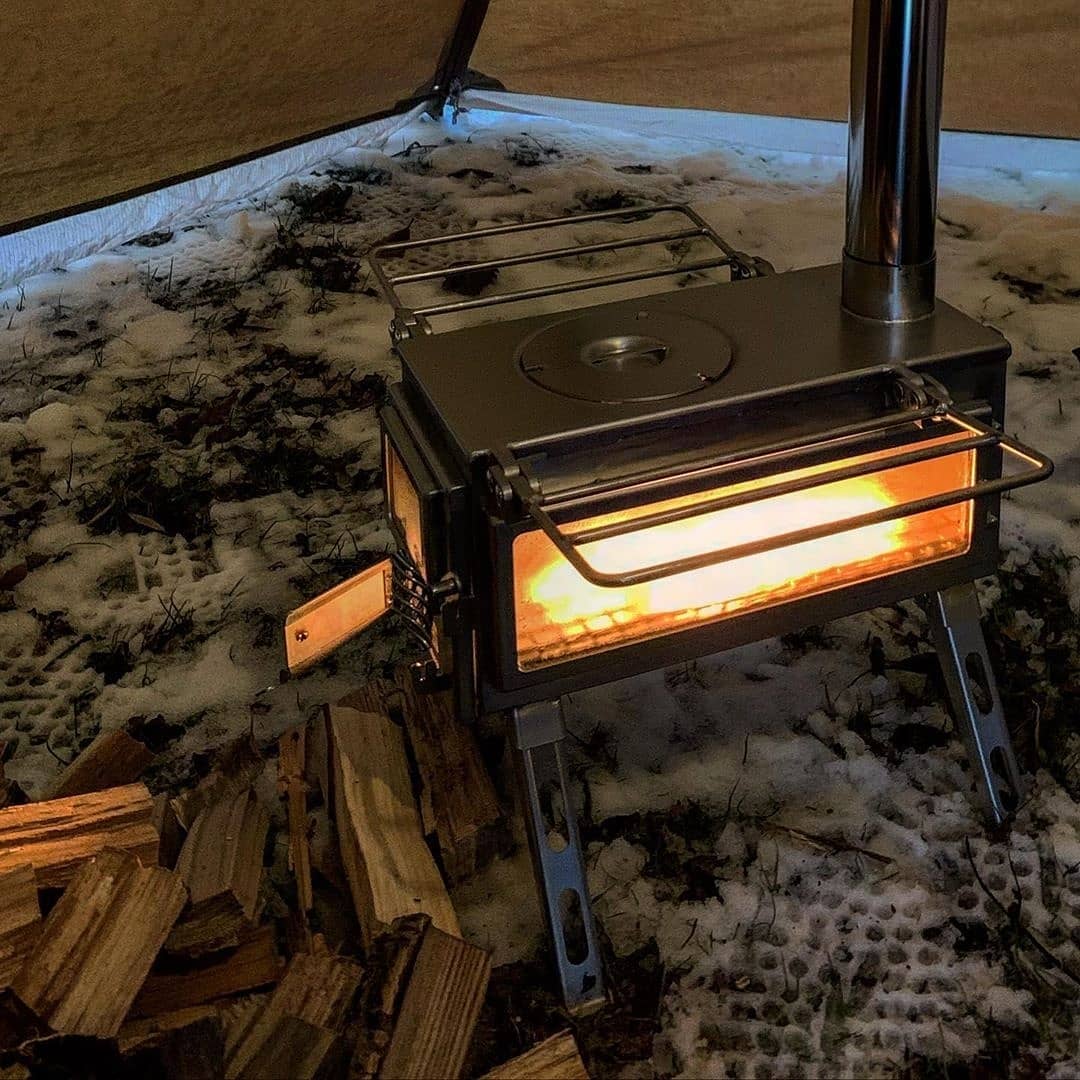 Estufa portátil de acero inoxi - Camping Cooking Tent reseña y precio
