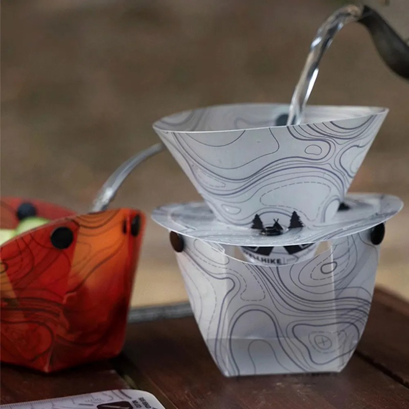 Vajilla plegable para acampar, - Camping Cooking Tray reseña y precio